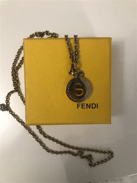 ciondolo fendi con iniziale|Fendi clothing for women.